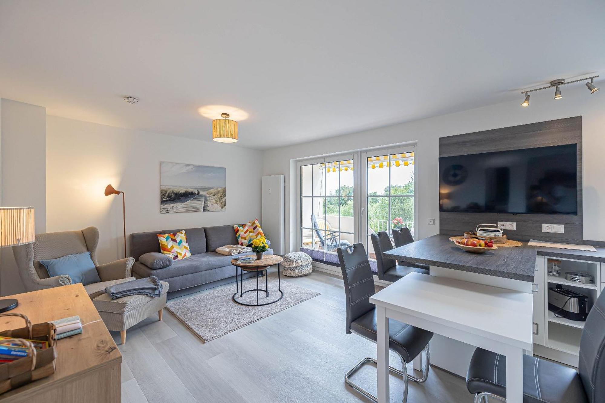 Fewo1846 - Strandresidenz Wassersleben Suedblick App 689 - Komfortables Apartment Mit Balkon Und Meerblick Харрисле Экстерьер фото