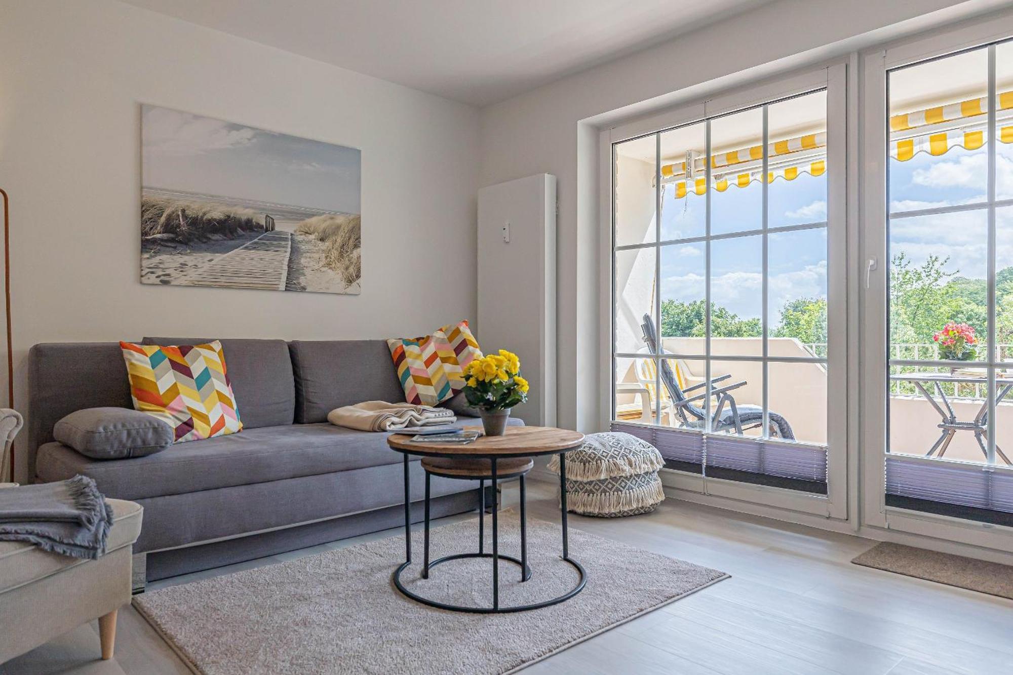 Fewo1846 - Strandresidenz Wassersleben Suedblick App 689 - Komfortables Apartment Mit Balkon Und Meerblick Харрисле Экстерьер фото