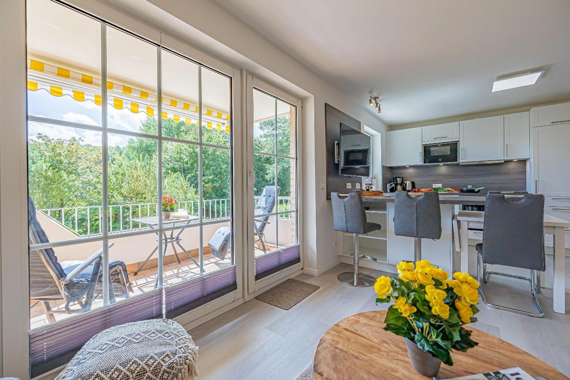 Fewo1846 - Strandresidenz Wassersleben Suedblick App 689 - Komfortables Apartment Mit Balkon Und Meerblick Харрисле Экстерьер фото