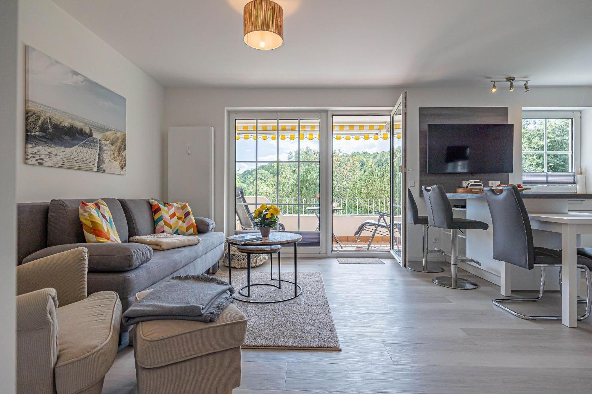 Fewo1846 - Strandresidenz Wassersleben Suedblick App 689 - Komfortables Apartment Mit Balkon Und Meerblick Харрисле Экстерьер фото